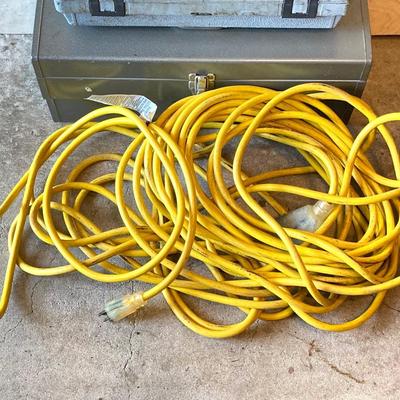 LOT 37G: Collection of Tools and Tool Boxes - Buffalo Wrenches, Extension Cord and More