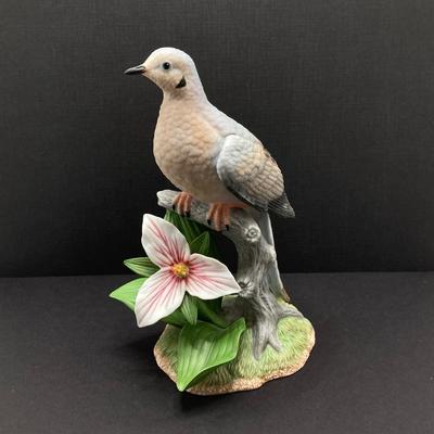 LOT 44K: Mourning Dove and Northern Mockingbird Lenox Fine Porcelain Bird Figurines