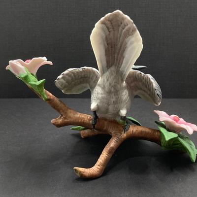 LOT 44K: Mourning Dove and Northern Mockingbird Lenox Fine Porcelain Bird Figurines