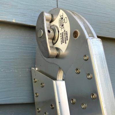 LOT 46G: Aluminum Ladders - Gorilla and Keller 6 Foot Step Ladder