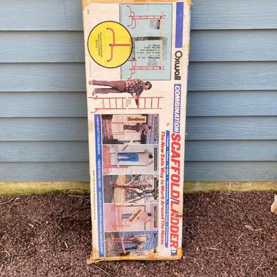 LOT 48G: Oxwall Combination Scaffold / Ladder in Original Box
