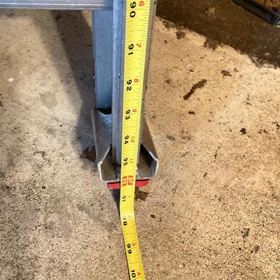 LOT 49G: Werner Aluminum Saf-T-Master 16 Foot Extension Ladder
