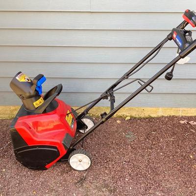 LOT 52G: Toro Power Curve Snow Blower Model # 38381