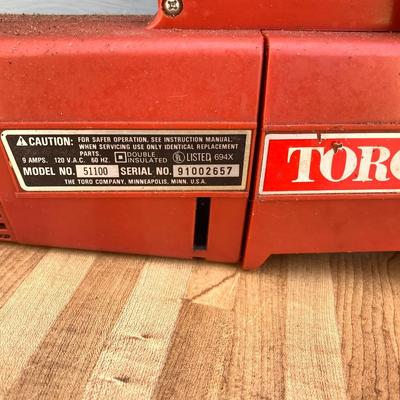 LOT 54G: Pair of Electric Chain Saws - Toro Model # 51100 and Remington Model MOD150 with Chainsaw Files