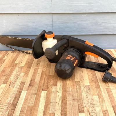 LOT 54G: Pair of Electric Chain Saws - Toro Model # 51100 and Remington Model MOD150 with Chainsaw Files