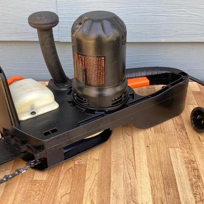 LOT 54G: Pair of Electric Chain Saws - Toro Model # 51100 and Remington Model MOD150 with Chainsaw Files