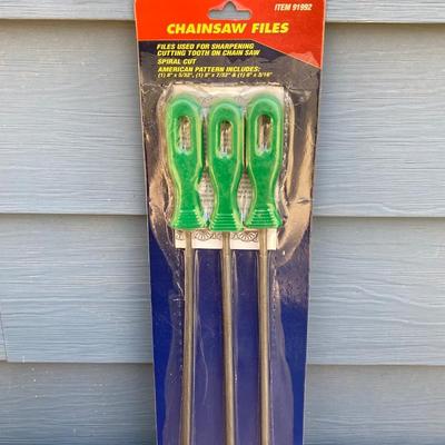 LOT 54G: Pair of Electric Chain Saws - Toro Model # 51100 and Remington Model MOD150 with Chainsaw Files