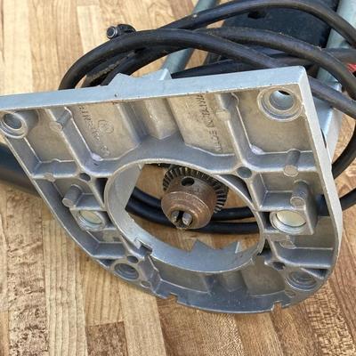 LOT 55G: Craftsman Electric Drill Model # 315.11441, Sear, Roebuck & Co 3/8" Drill, Drill Guide and Skil Auto Scroll Jig Saw 4355