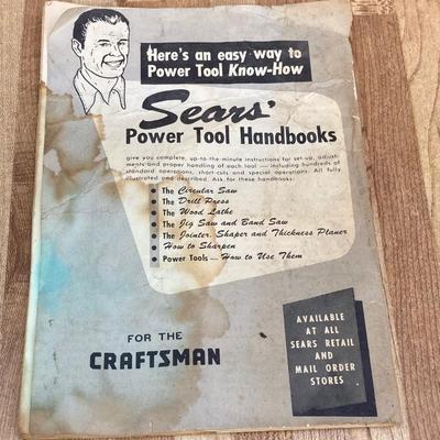 LOT 56G: Vintage Craftsman Router Model # 315.25021 in Wooden Box and Craftsman Finishing Sander Model # 315.277010 and More