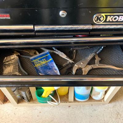 LOT 57G: Kobalt Tool Box with Contents
