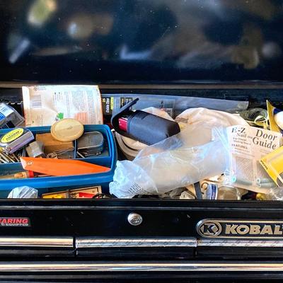 LOT 57G: Kobalt Tool Box with Contents