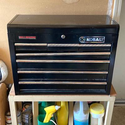 LOT 57G: Kobalt Tool Box with Contents