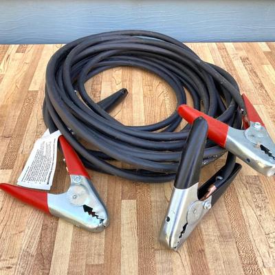 LOT 58G: Automobile Tool Collection - Craftsman Torque Wrench, Jumper / Booster Cables, 14" Lug Wrench, Box of Lugs and Fluid Siphon...