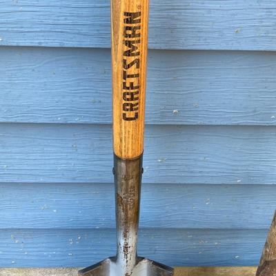 LOT 60G: Collection of Shovels - Craftsman, Root Slayer, Timberland and More