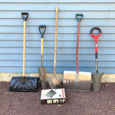 LOT 60G: Collection of Shovels - Craftsman, Root Slayer, Timberland and More