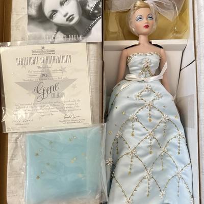 LOT 63L: Ashton-Drake Galleries Mel Odom Gene "Breathless" Doll w/ COA & Box (842)