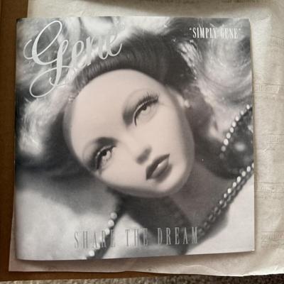 LOT 65L: Ashton-Drake Galleries Mel Odom Gene "Simply Gene" Doll w/ COA & Box (3244) & NIP Gene Costume