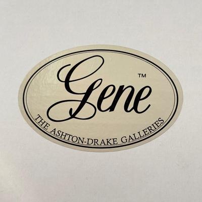 LOT 65L: Ashton-Drake Galleries Mel Odom Gene "Simply Gene" Doll w/ COA & Box (3244) & NIP Gene Costume