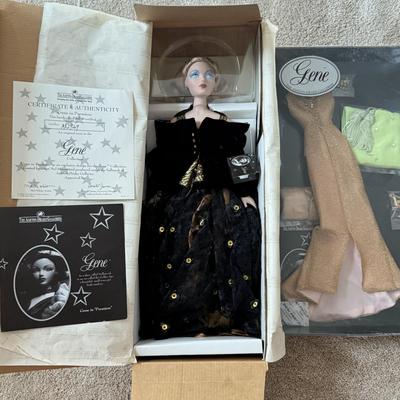 LOT 68L: Ashton-Drake Galleries Mel Odom Gene "Premiere" Doll w/ COA & Box (A02949) w/ NIP Costume