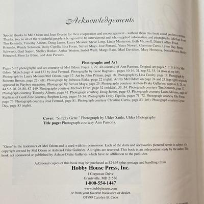 LOT 70L: NIP Gene Costumes w/ "Gene" Books by Carolyn Cook