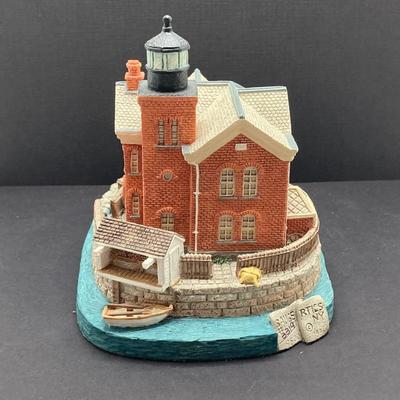 LOT 90K: Pair of Harbour Lights Lighthouses - Lady Lightkeepers Series Saugerties New York #171 and Society Exclusive Port Sanilac...