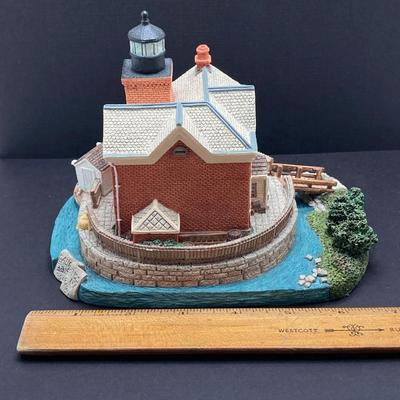 LOT 90K: Pair of Harbour Lights Lighthouses - Lady Lightkeepers Series Saugerties New York #171 and Society Exclusive Port Sanilac...