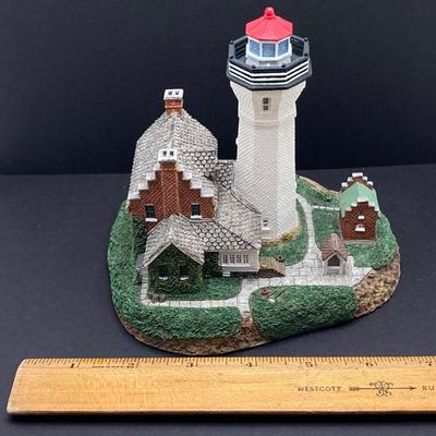 LOT 90K: Pair of Harbour Lights Lighthouses - Lady Lightkeepers Series Saugerties New York #171 and Society Exclusive Port Sanilac...