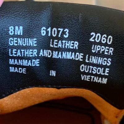 LOT 91 Z: Men's Timberland Leather Work Shoes & NIB Kamik Nationplus Work Boots