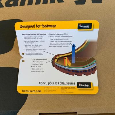 LOT 91 Z: Men's Timberland Leather Work Shoes & NIB Kamik Nationplus Work Boots