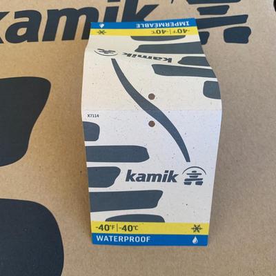 LOT 91 Z: Men's Timberland Leather Work Shoes & NIB Kamik Nationplus Work Boots