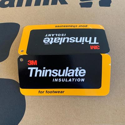 LOT 91 Z: Men's Timberland Leather Work Shoes & NIB Kamik Nationplus Work Boots