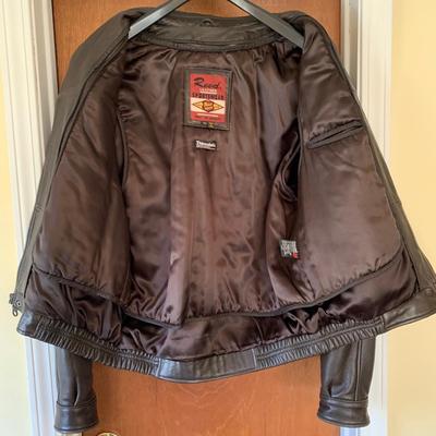 LOT 93 Z: Reed Leather Sportswear Jacket