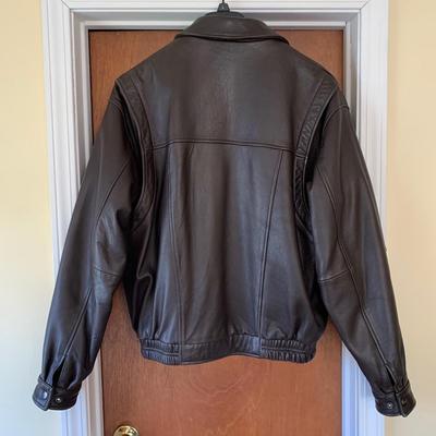 LOT 93 Z: Reed Leather Sportswear Jacket