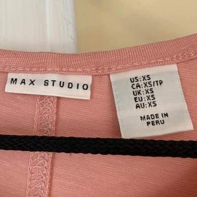 LOT 95 Z: Max Studio Clothing Collection; Cashmere & Modal Turtlenecks, Tank Tops, Long Sleeve Shirts, & Cardigan