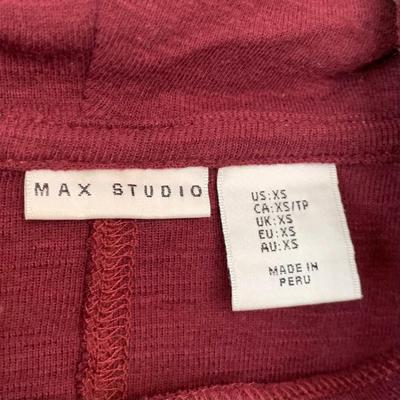 LOT 95 Z: Max Studio Clothing Collection; Cashmere & Modal Turtlenecks, Tank Tops, Long Sleeve Shirts, & Cardigan