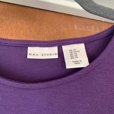 LOT 95 Z: Max Studio Clothing Collection; Cashmere & Modal Turtlenecks, Tank Tops, Long Sleeve Shirts, & Cardigan