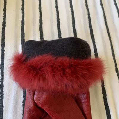 LOT 100 Z: Women's Colorful Leather Glove Collection; Carole Little (Rabbit Fur Cuffs) & More