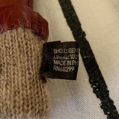 LOT 100 Z: Women's Colorful Leather Glove Collection; Carole Little (Rabbit Fur Cuffs) & More