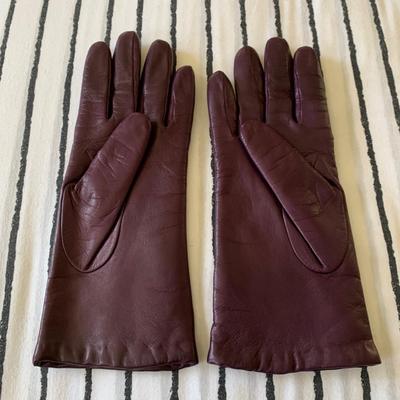 LOT 100 Z: Women's Colorful Leather Glove Collection; Carole Little (Rabbit Fur Cuffs) & More