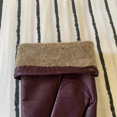 LOT 100 Z: Women's Colorful Leather Glove Collection; Carole Little (Rabbit Fur Cuffs) & More