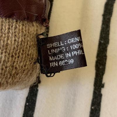 LOT 100 Z: Women's Colorful Leather Glove Collection; Carole Little (Rabbit Fur Cuffs) & More