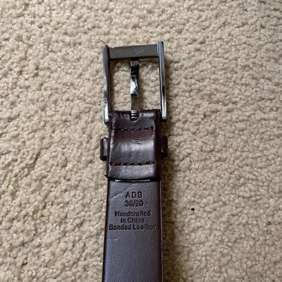 LOT 101 Z: Men's Belt Collection; Timberland, Reaction by Kenneth Cole, Fossil & More