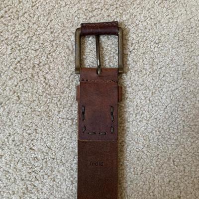 LOT 101 Z: Men's Belt Collection; Timberland, Reaction by Kenneth Cole, Fossil & More