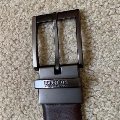 LOT 101 Z: Men's Belt Collection; Timberland, Reaction by Kenneth Cole, Fossil & More