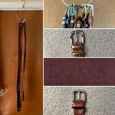 LOT 102 Z: Women's Belt Collection; Lauren by Ralph Lauren & More