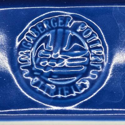 LOT 110K: Longaberger Pottery Crock, Pitcher, & Butter Dish