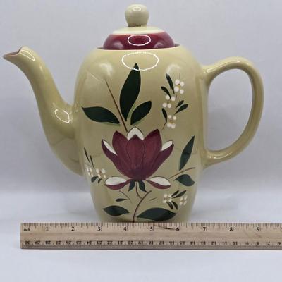 LOT 111K: Stangl Pottery Magnolia Pitcher and Teapot