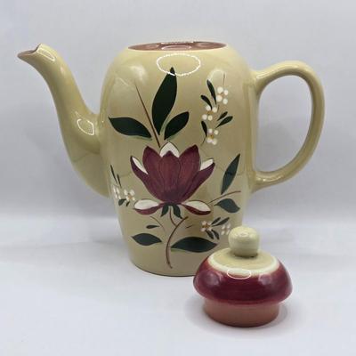 LOT 111K: Stangl Pottery Magnolia Pitcher and Teapot