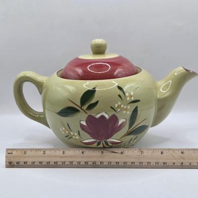 LOT 111K: Stangl Pottery Magnolia Pitcher and Teapot