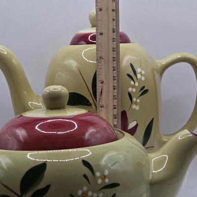 LOT 111K: Stangl Pottery Magnolia Pitcher and Teapot